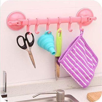6 Linked Multifunctional Storage Rack - Pack of 2